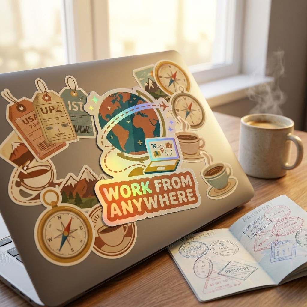 Ultimate Nomad Holographic Sticker Bundle 12-Pack